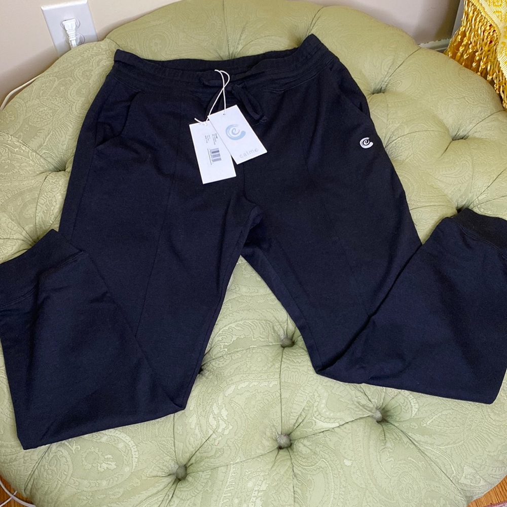 Johnny Was Calme Mira Lounge Jogger Size S Pockets Drawstring NWT Retail $148